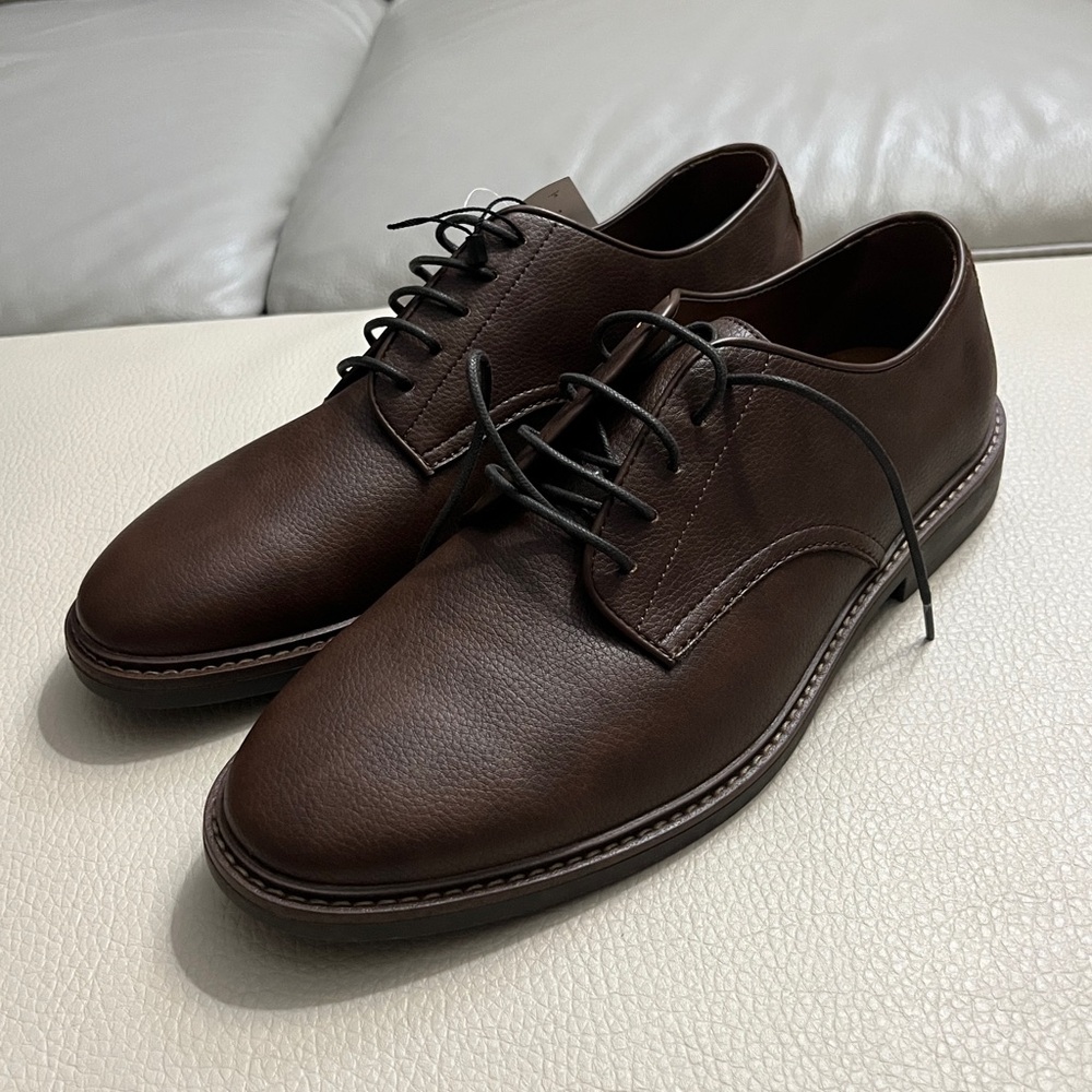 Zara Men’s Leather Oxford Dress Shoes - EU 44 / US 11